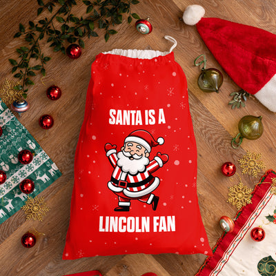 Santa is a Lincoln Fan - Santa Sack