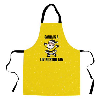 Santa is a Livingston Fan - Apron