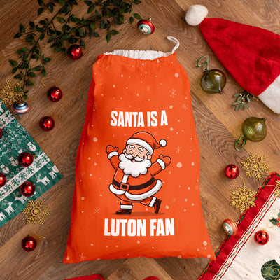 Santa is a Luton Fan - Santa Sack