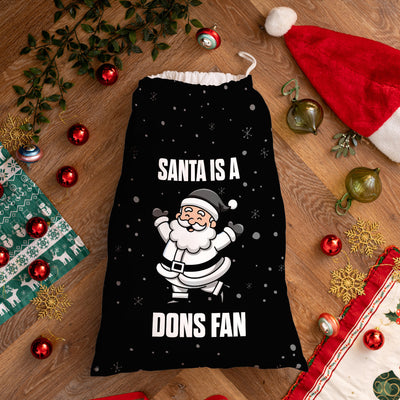 Santa is a Dons Fan - Santa Sack