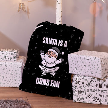 Santa is a Dons Fan - Santa Sack