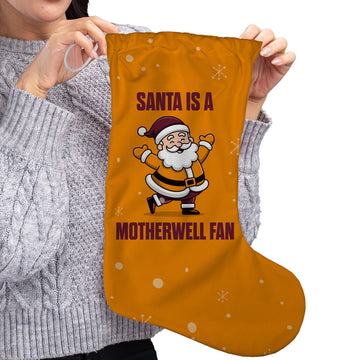 Santa is a Motherwell Fan - Christmas Stocking
