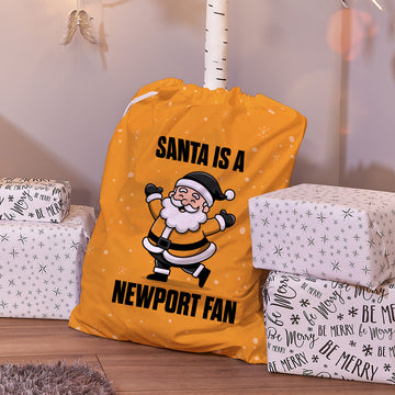 Santa is a Newport Fan - Santa Sack