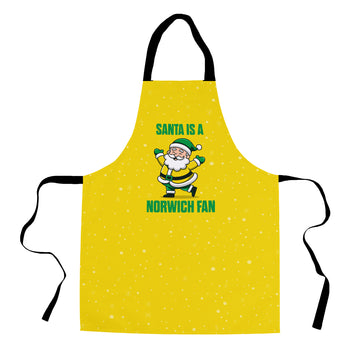Santa is a Norwich Fan - Apron