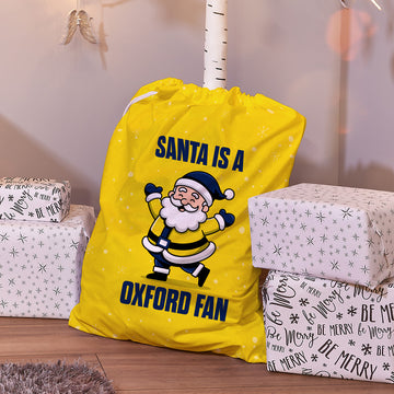Santa is a Oxford Fan - Santa Sack