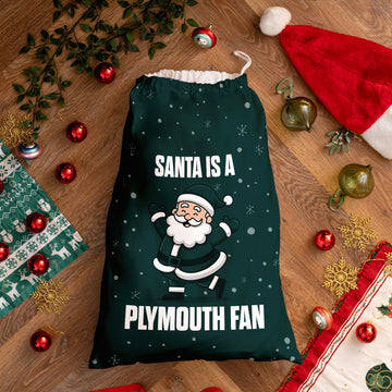 Santa is a Plymouth Fan - Santa Sack