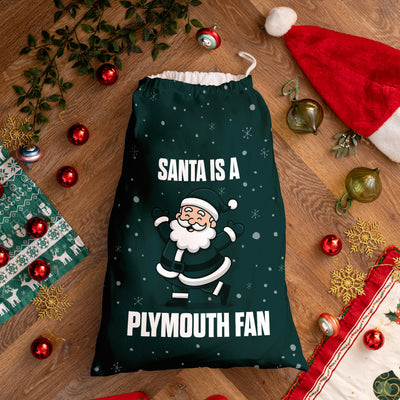 Santa is a Plymouth Fan - Santa Sack