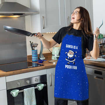 Santa is a Posh Fan - Apron - Peterborough