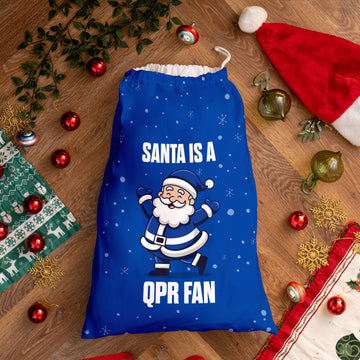 Santa is a QPR Fan - Santa Sack
