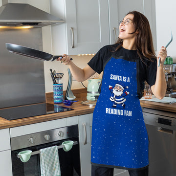 Santa is a Reading Fan - Apron