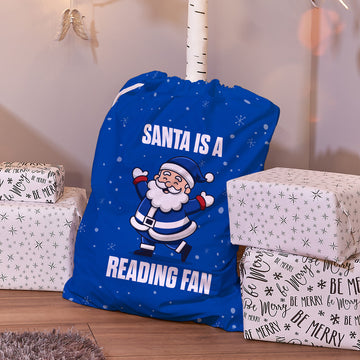 Santa is a Reading Fan - Santa Sack