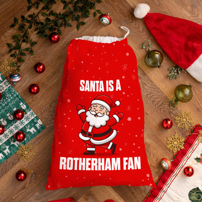 Santa is a Rotherham Fan - Santa Sack