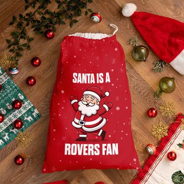 Santa is a Rovers Fan - Santa Sack - Doncaster