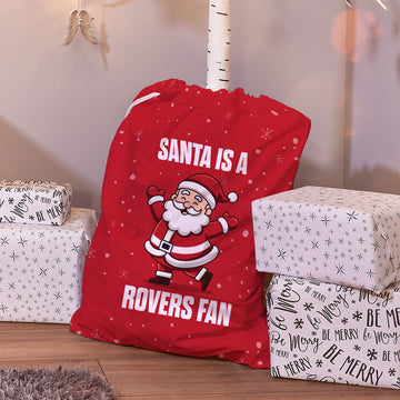 Santa is a Rovers Fan - Santa Sack - Doncaster
