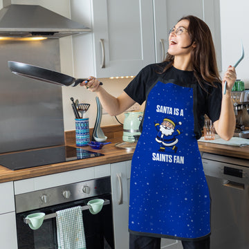 Santa is a Saints Fan - Apron - St Johnstone