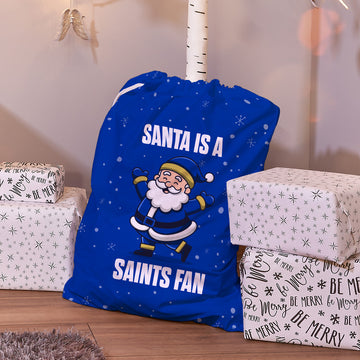 Santa is a Saints Fan - Santa Sack - St Johnstone