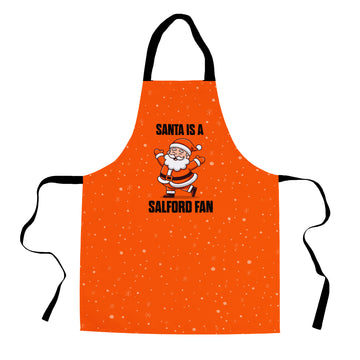 Santa is a Salford Fan - Apron