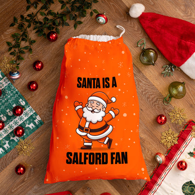 Santa is a Salford Fan - Santa Sack