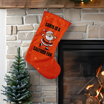 Santa is a Salford Fan - Christmas Stocking