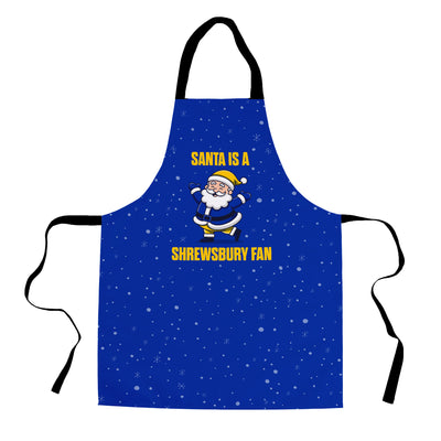 Santa is a Shrewsbury Fan - Apron