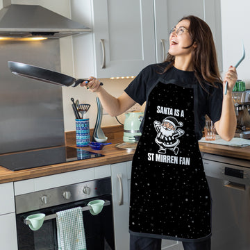 Santa is a St Mirren Fan - Apron