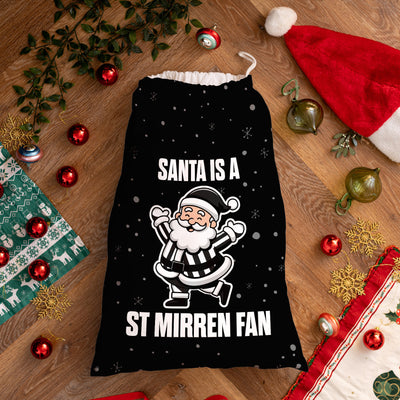 Santa is a St Mirren Fan - Santa Sack