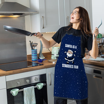 Santa is a Staggies Fan - Apron - Ross County