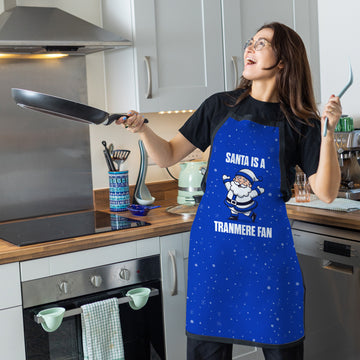 Santa is a Tranmere Fan - Apron