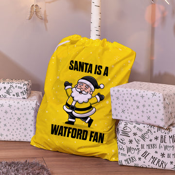 Santa is a Watford Fan - Santa Sack