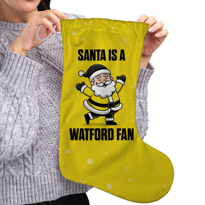 Santa is a Watford Fan - Christmas Stocking