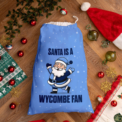 Santa is a Wycombe Fan - Santa Sack