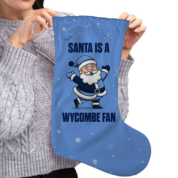 Santa is a Wycombe Fan - Christmas Stocking