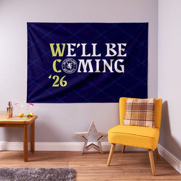 Scotland - We'll Be Coming - World Cup 2026 - Banner - 4 Sizes!