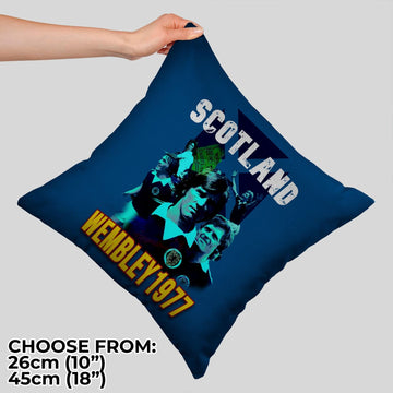 Scotland 1977 Wembley Cushion - Two Sizes
