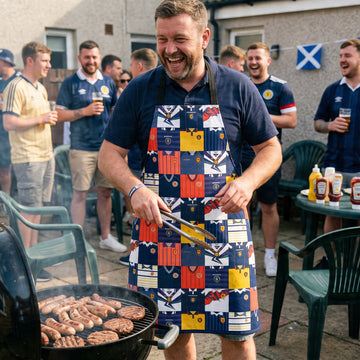 Scotland - Kit Montage - Water-Resistant Adults Apron