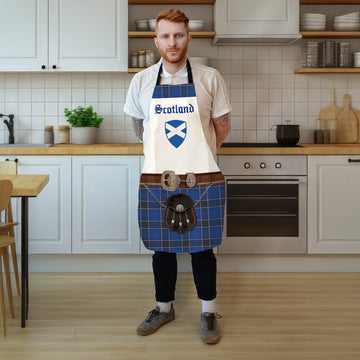 Scotland! Blue Kilt - Novelty - Water-Resistant Adults Apron