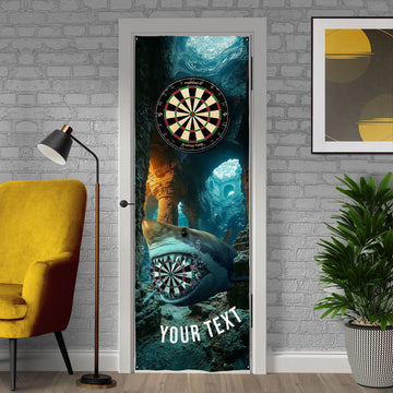 Shark Darts - Personalised Darts Wall Banner - Two Sizes