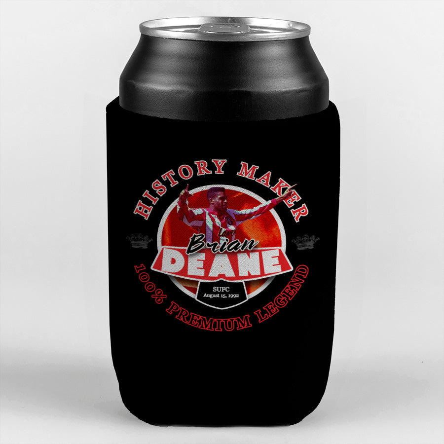Sheffield  Brian Deane - Football Legends - Can Cooler