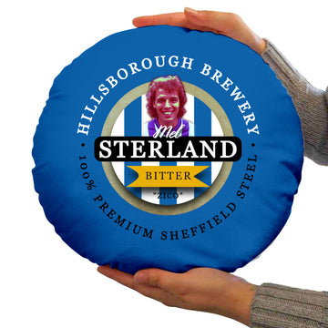 Wednesday Sterland - Football Legends - Circle Cushion 14