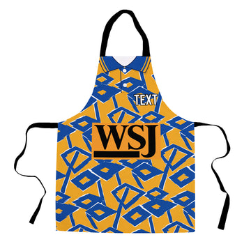 Shrewsbury - 1992 Home Shirt - Personalised Retro Football Adults Apron