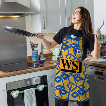 Shrewsbury - 1992 Home Shirt - Personalised Retro Football Adults Apron