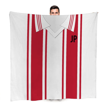 Soton - 1976 Home Shirt - Retro Fleece Blanket