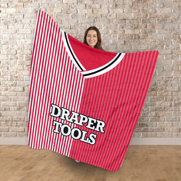Soton - 1987 Home Shirt - Retro Fleece Blanket