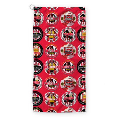 Southampton - Football Legends - Retro Lightweight, Microfibre Golf Towel