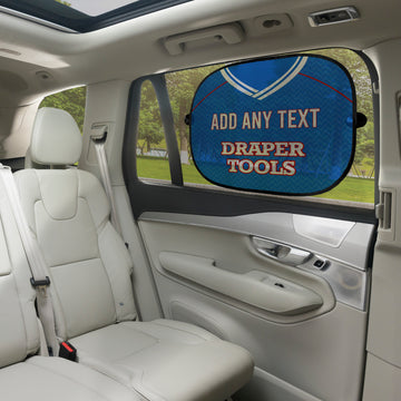 Soton 1987 Away Shirt - Personalised Retro Football Car Sun Shade - Set of 2