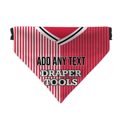 Southampton 1987 Home Shirt - Personalised Pet Bandana - 4 Sizes