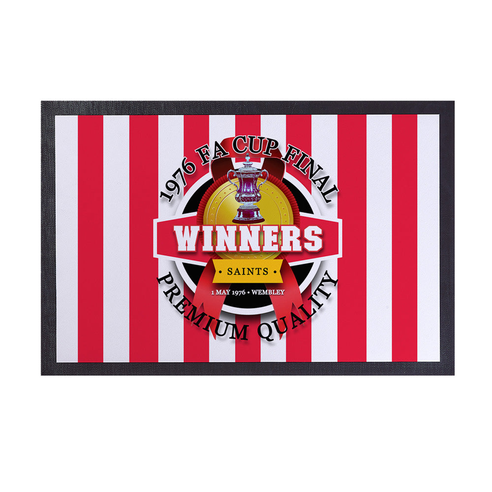 Soton FA Cup   - Football Legends - Door Mat -60cm X 40cm