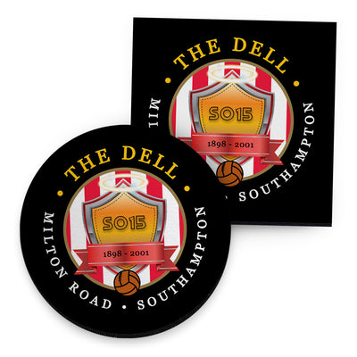 Southampton The Dell - Football Coaster - Square Or Circle