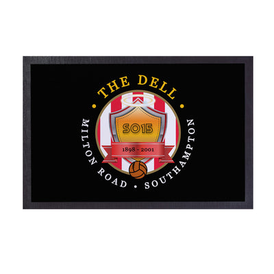 Southampton The Dell  - Football Legends - Door Mat -60cm X 40cm