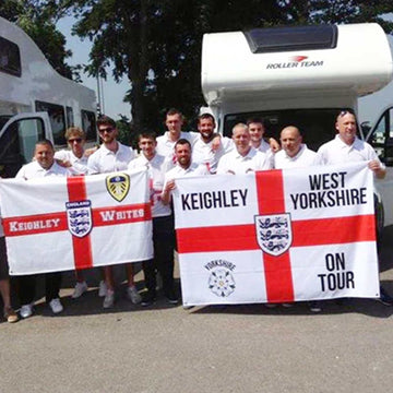 England St George - Banner - Add Crests and Text - 5 Sizes!